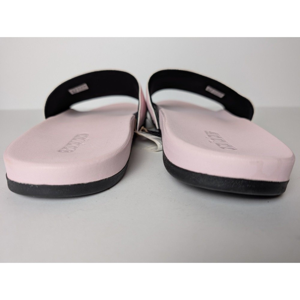 NWT Adidas Adilette Comfort Men Size 18 Pink White Original Adult Slides Sandals - Picture 6 of 11